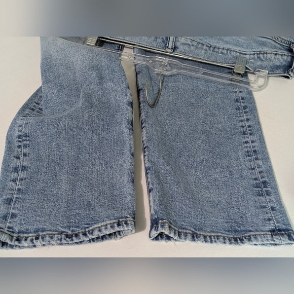 American Eagle Men's 33*34 Orginal Straight Jeans Stretch Denim Blue EUC - Picture 6 of 14